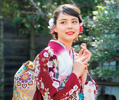 成人式の振袖 卒業式の袴 着物はあまのや 小山市 栃木市 下野市