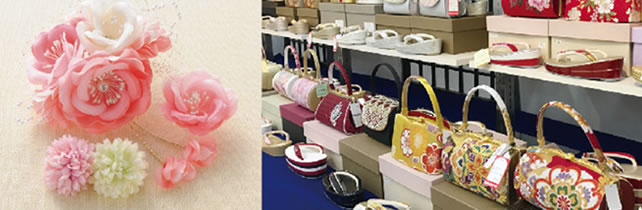 髪飾り＆草履バッグセット受注会