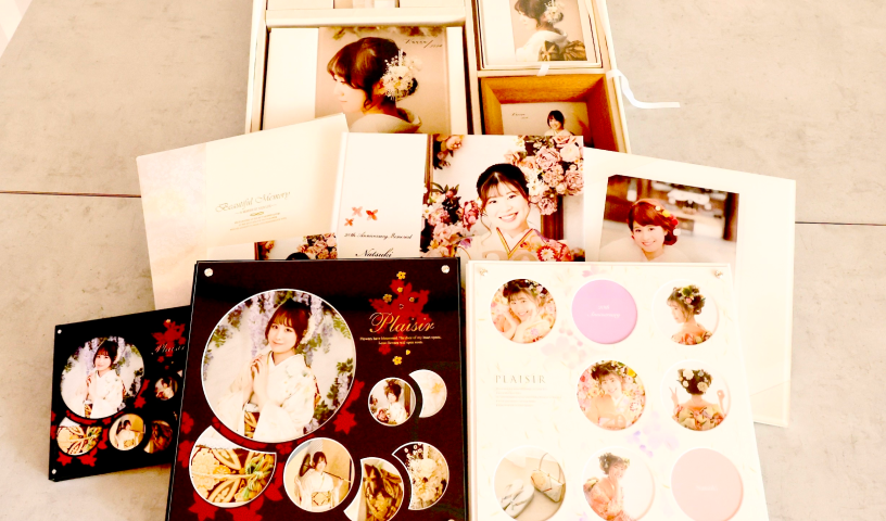 後日、アルバムをお届け