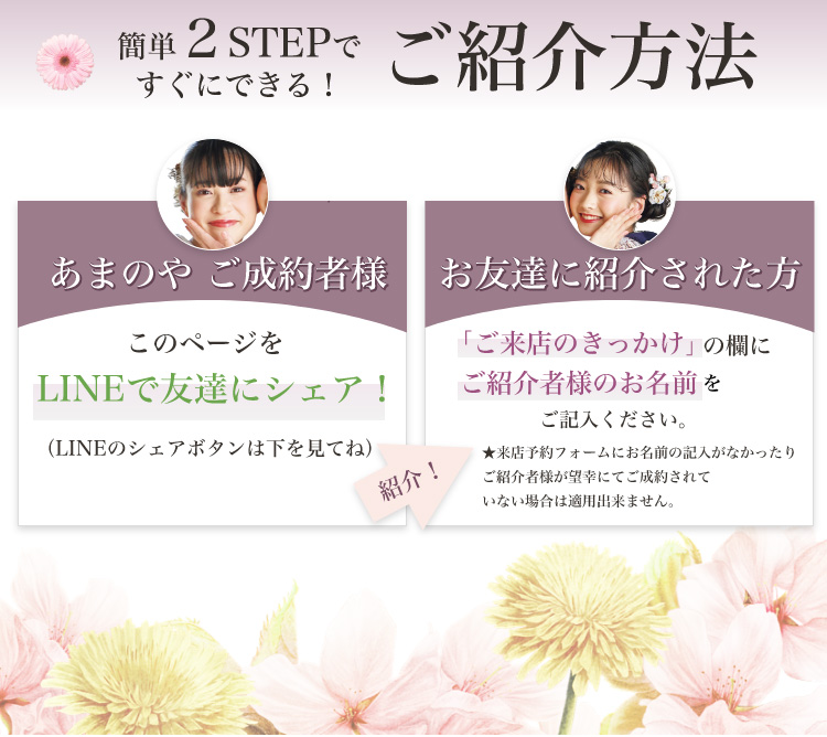 お友達紹介キャンペーン